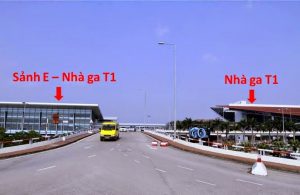 Sảnh E nhà ga T1 sân bay Nội Bài/Taxi Nội Bài Service